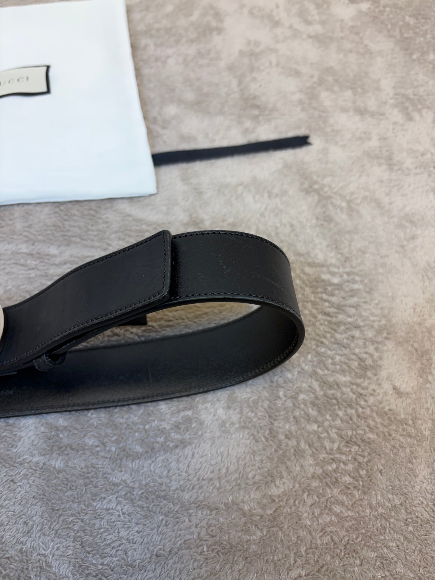 Gucci GG Buckle Belt (Fits W31-33)