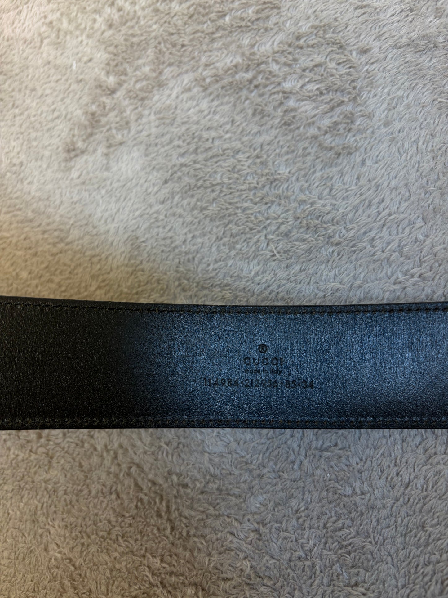 Gucci GG Buckle Belt (Fits W31-33)