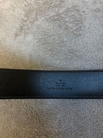 Gucci GG Buckle Belt (Fits W31-33)