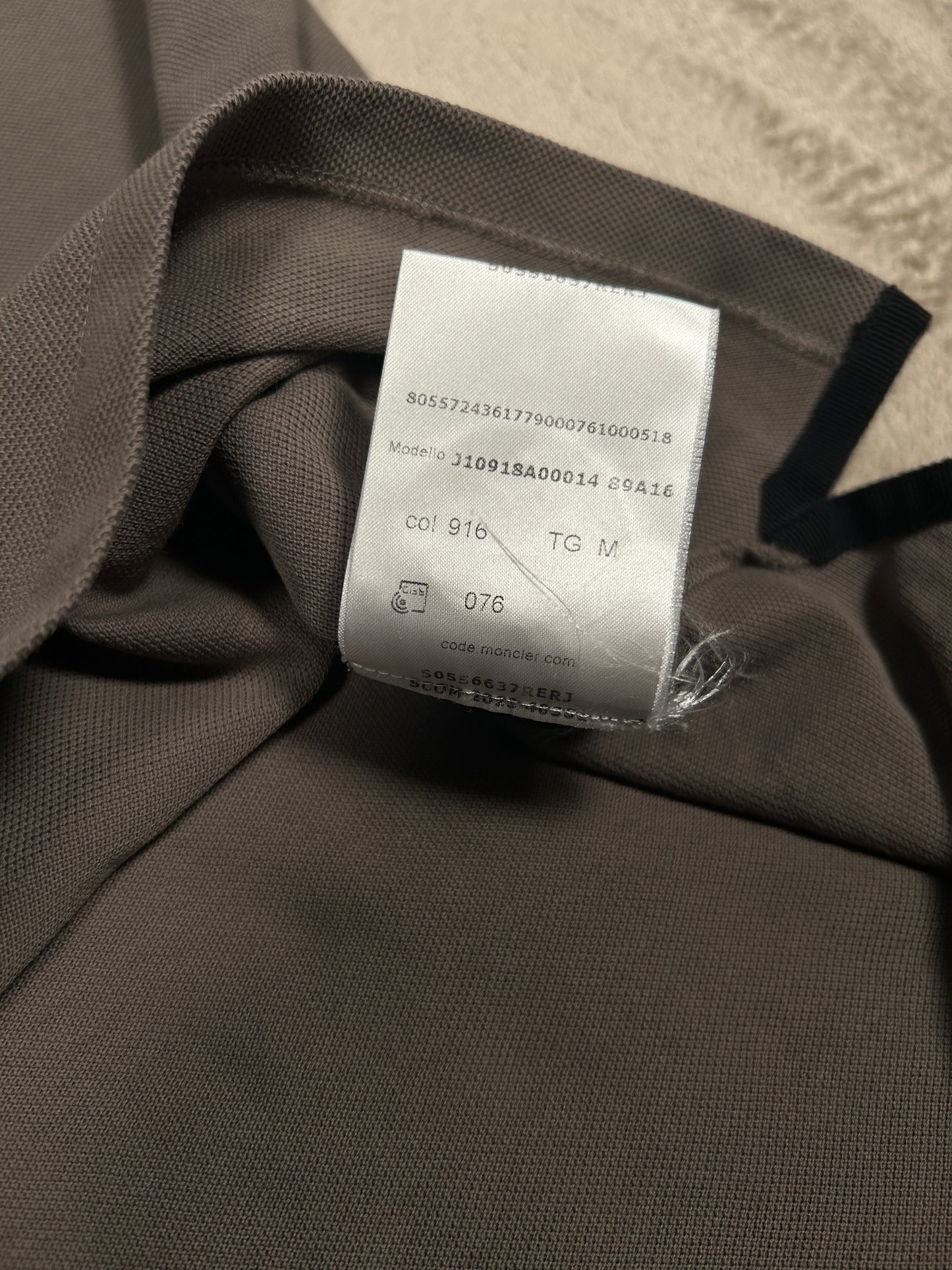 Moncler Black Label Polo Shirt