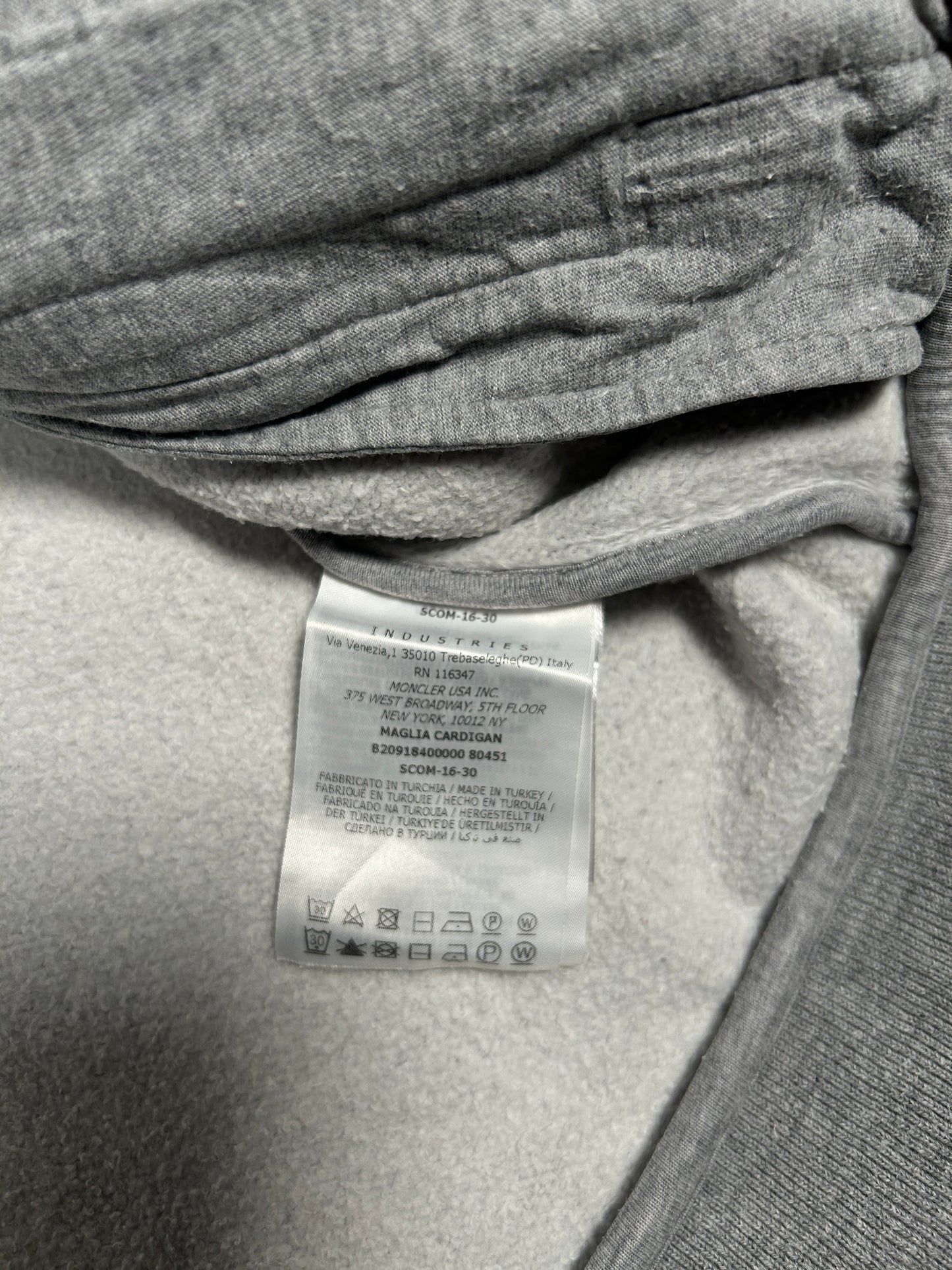 Moncler Triple Logo Hoodie