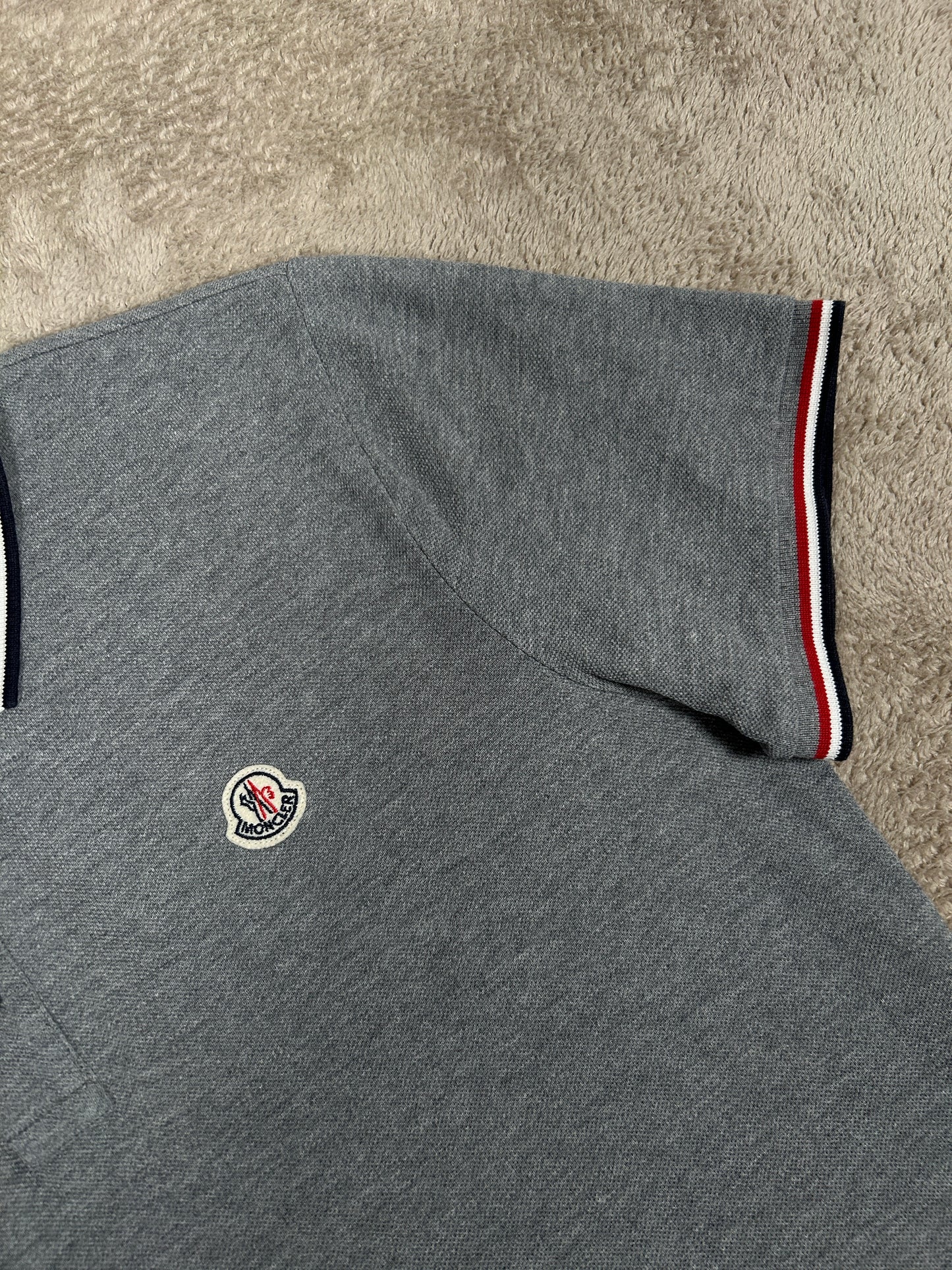 Moncler Tricolour Polo Shirt