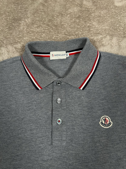 Moncler Tricolour Polo Shirt