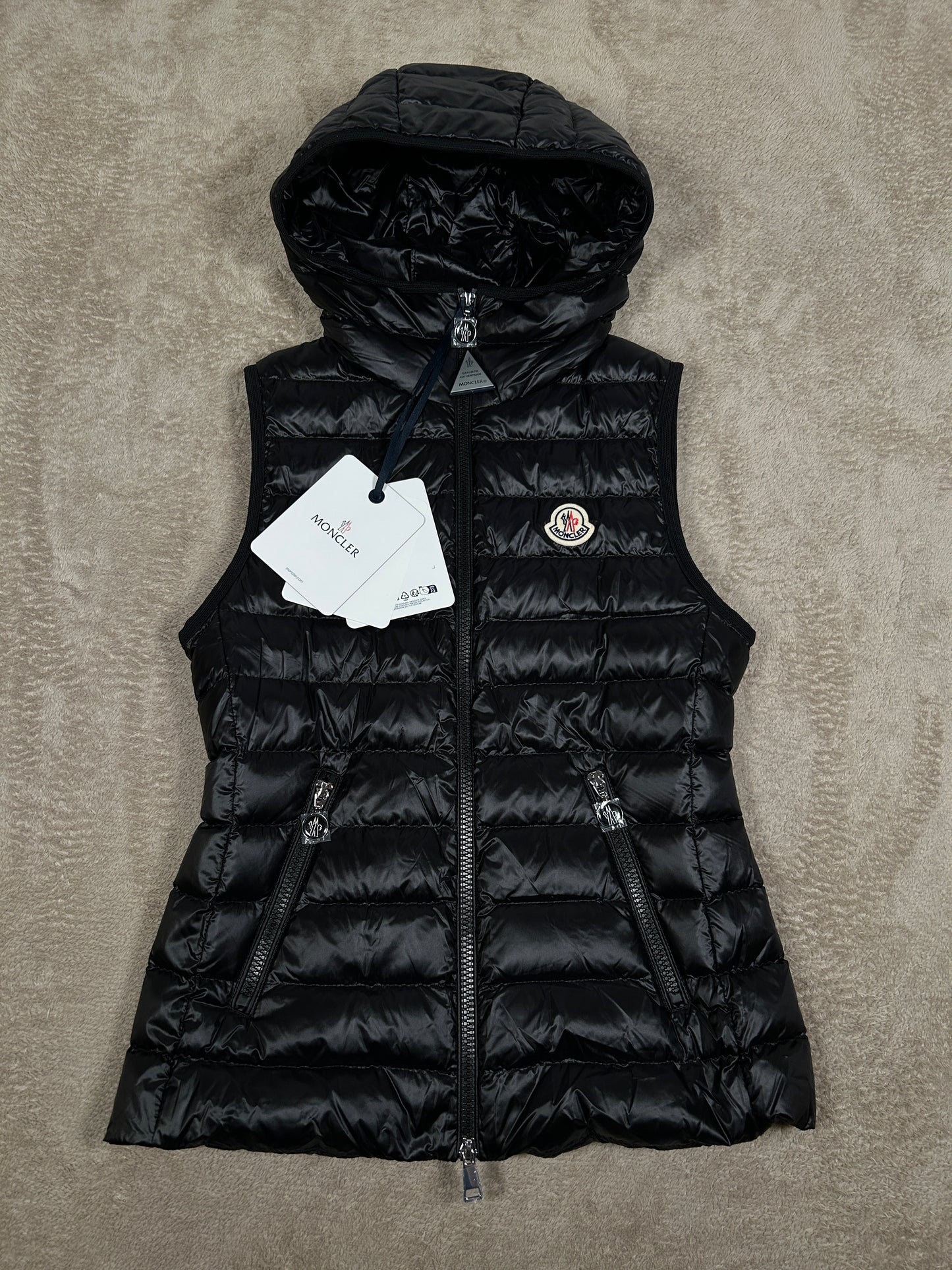 Moncler Womens Glygosse Vest (Fits XXS/XS)