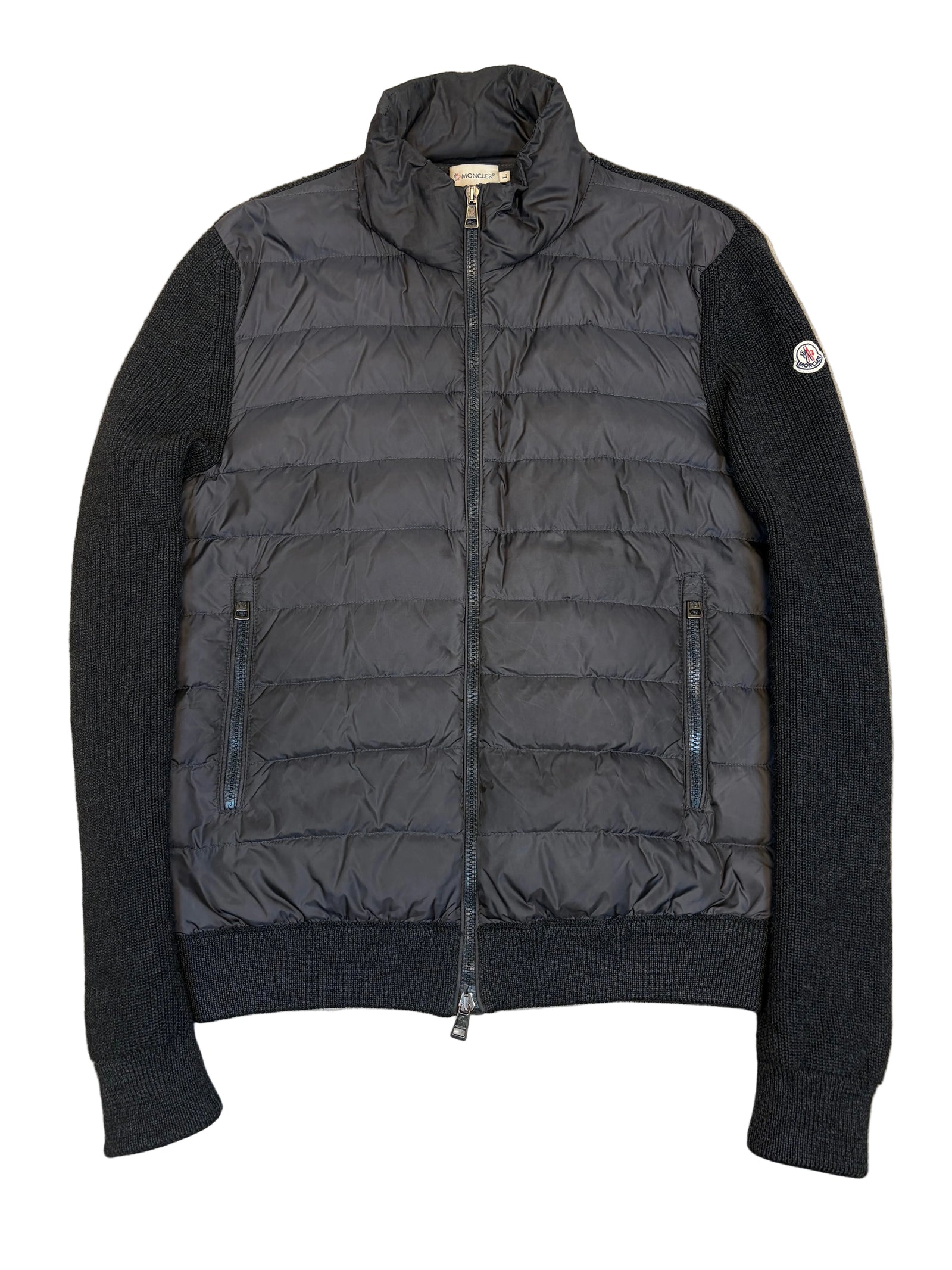 Moncler Down Cardigan (Fits M)