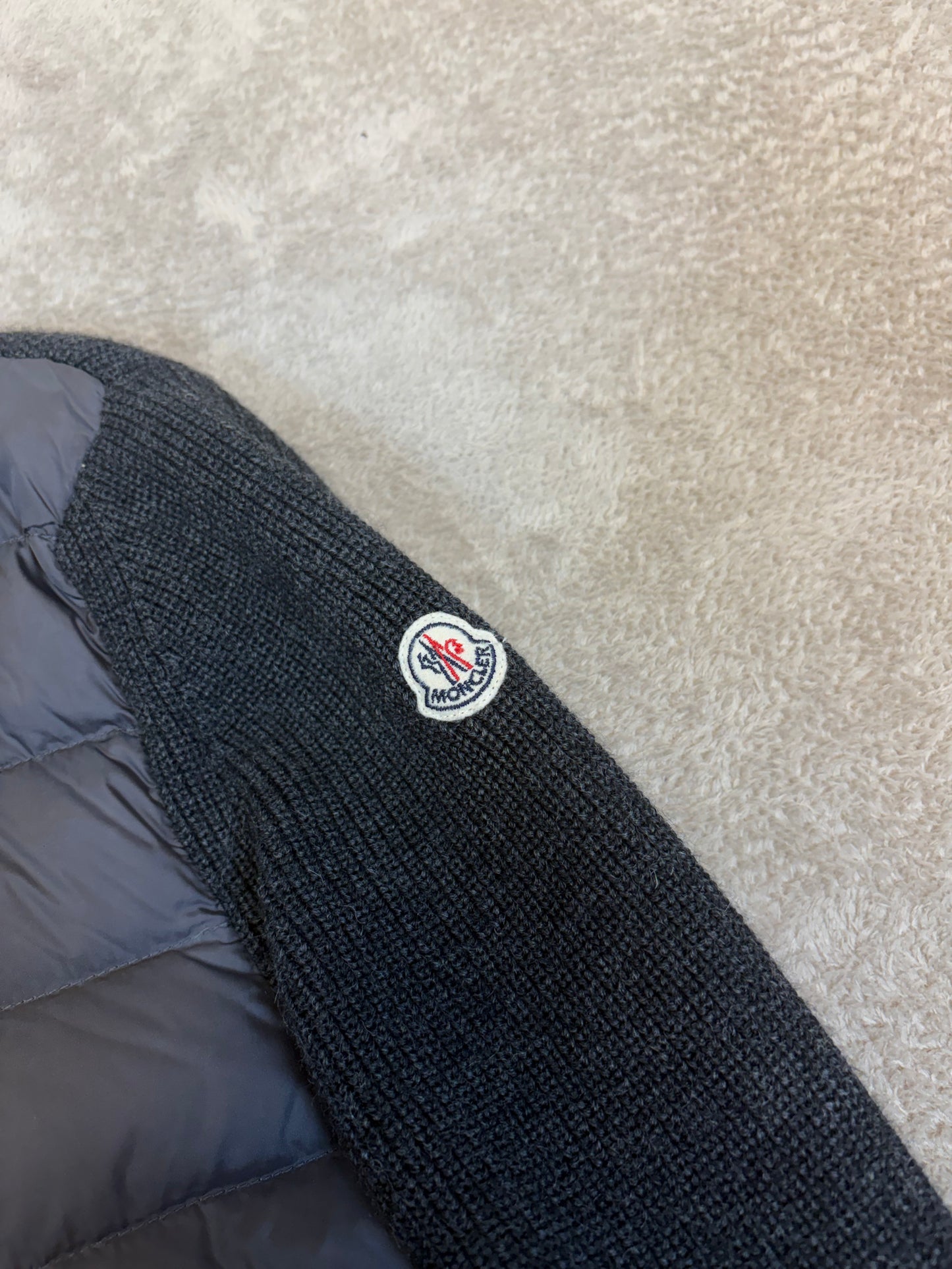 Moncler Down Cardigan (Fits M)