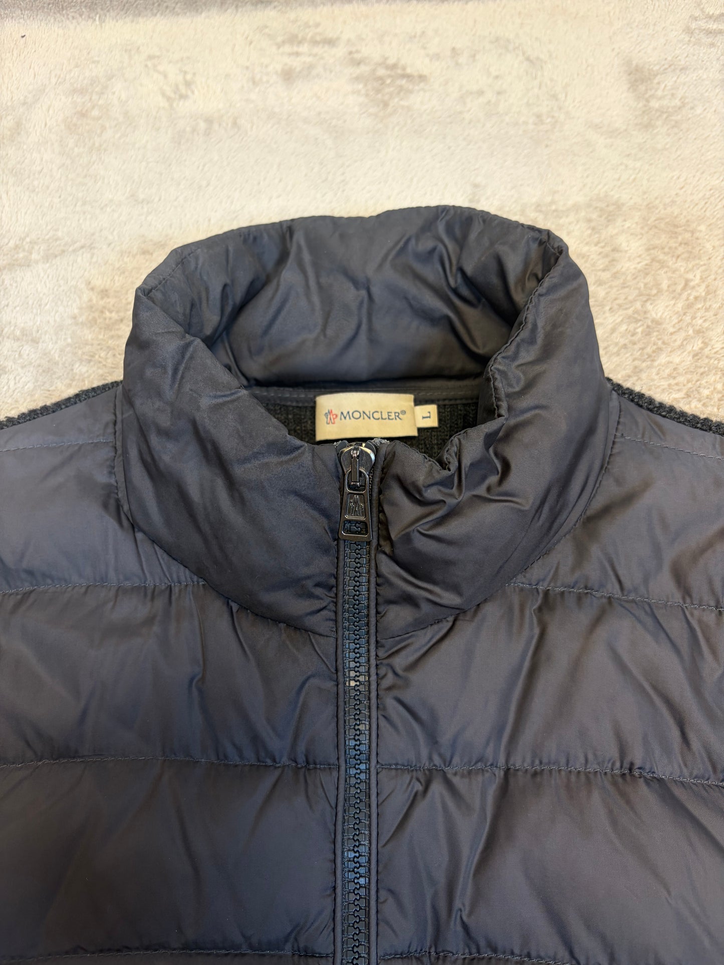 Moncler Down Cardigan (Fits M)