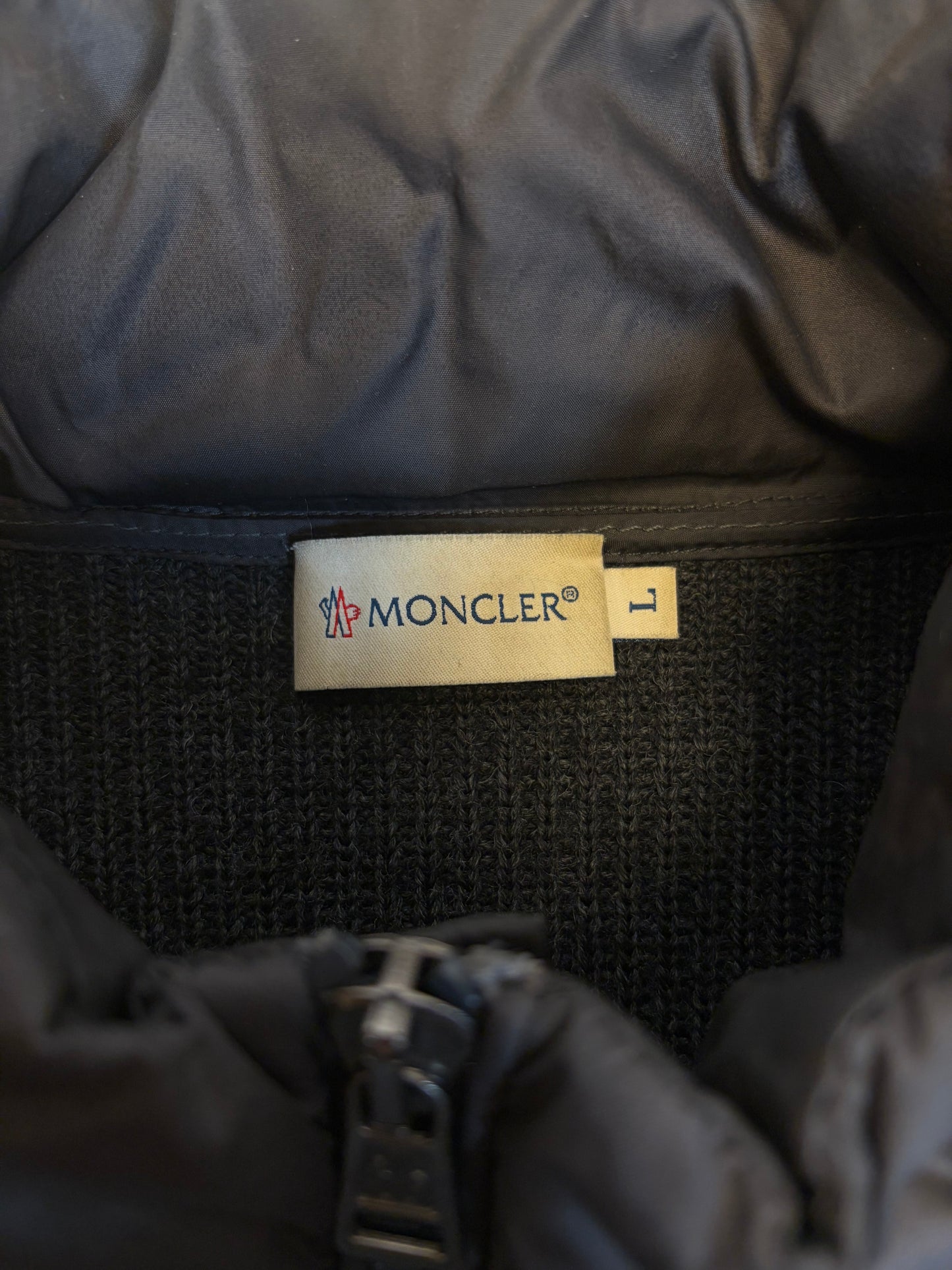 Moncler Down Cardigan (Fits M)