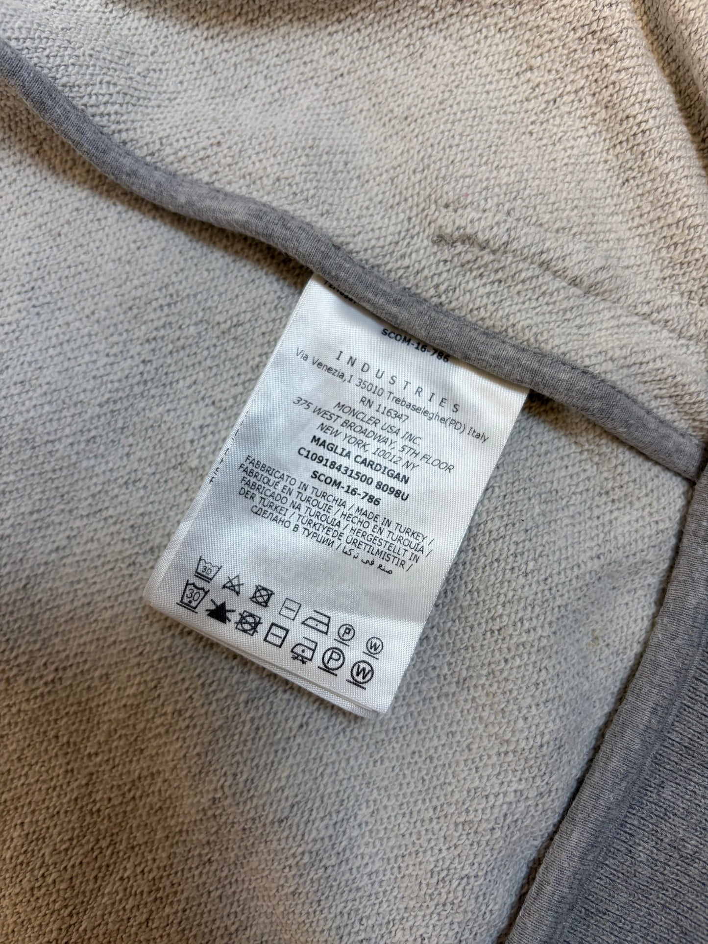 Moncler Zip Hoodie (Fits XS/S)