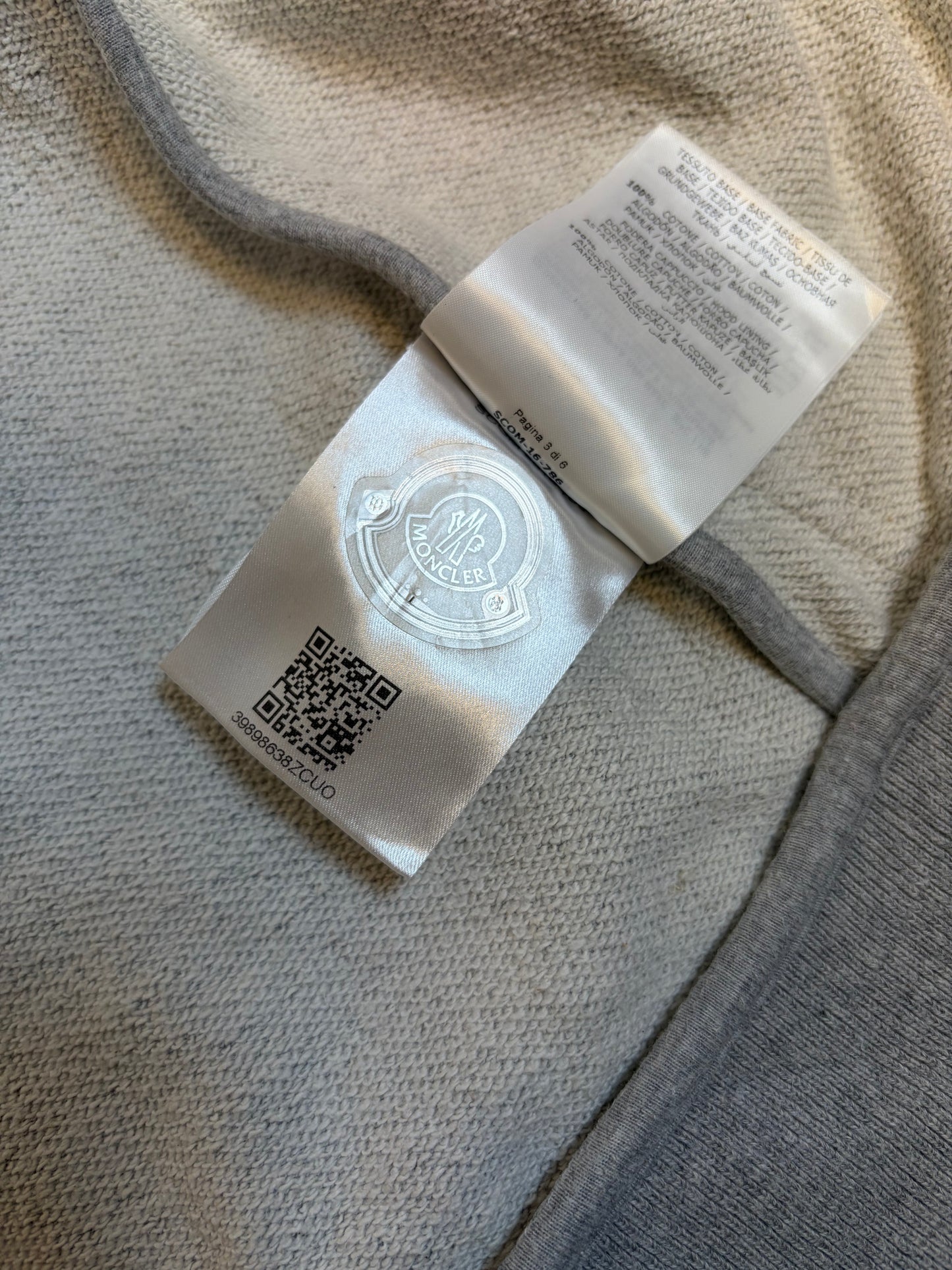 Moncler Zip Hoodie (Fits XS/S)