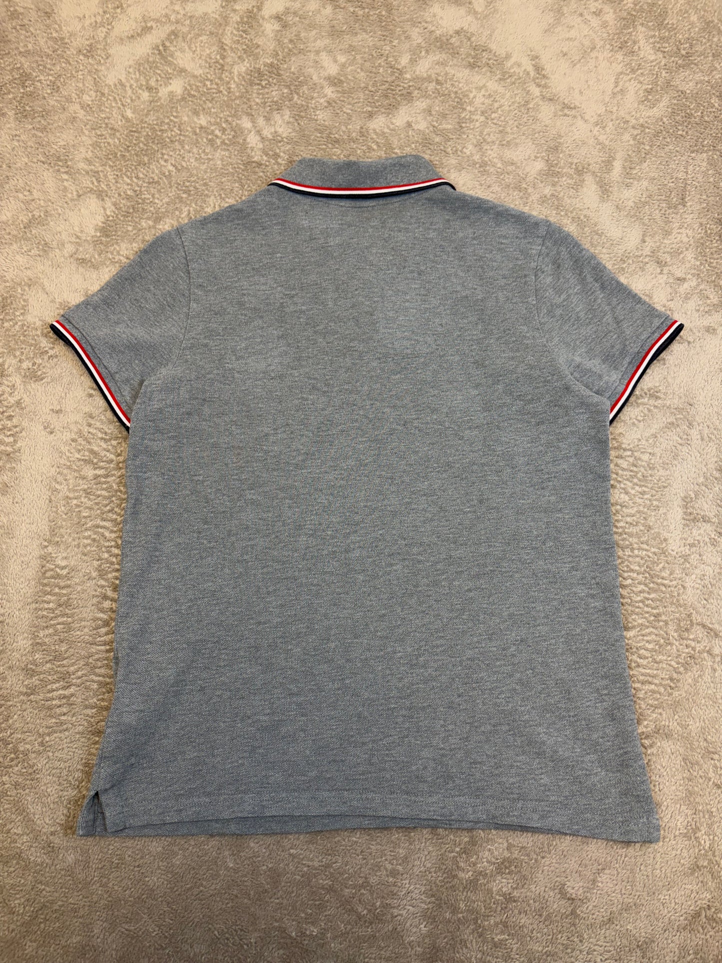Moncler Tricolour Polo Shirt (Fits XS/S)