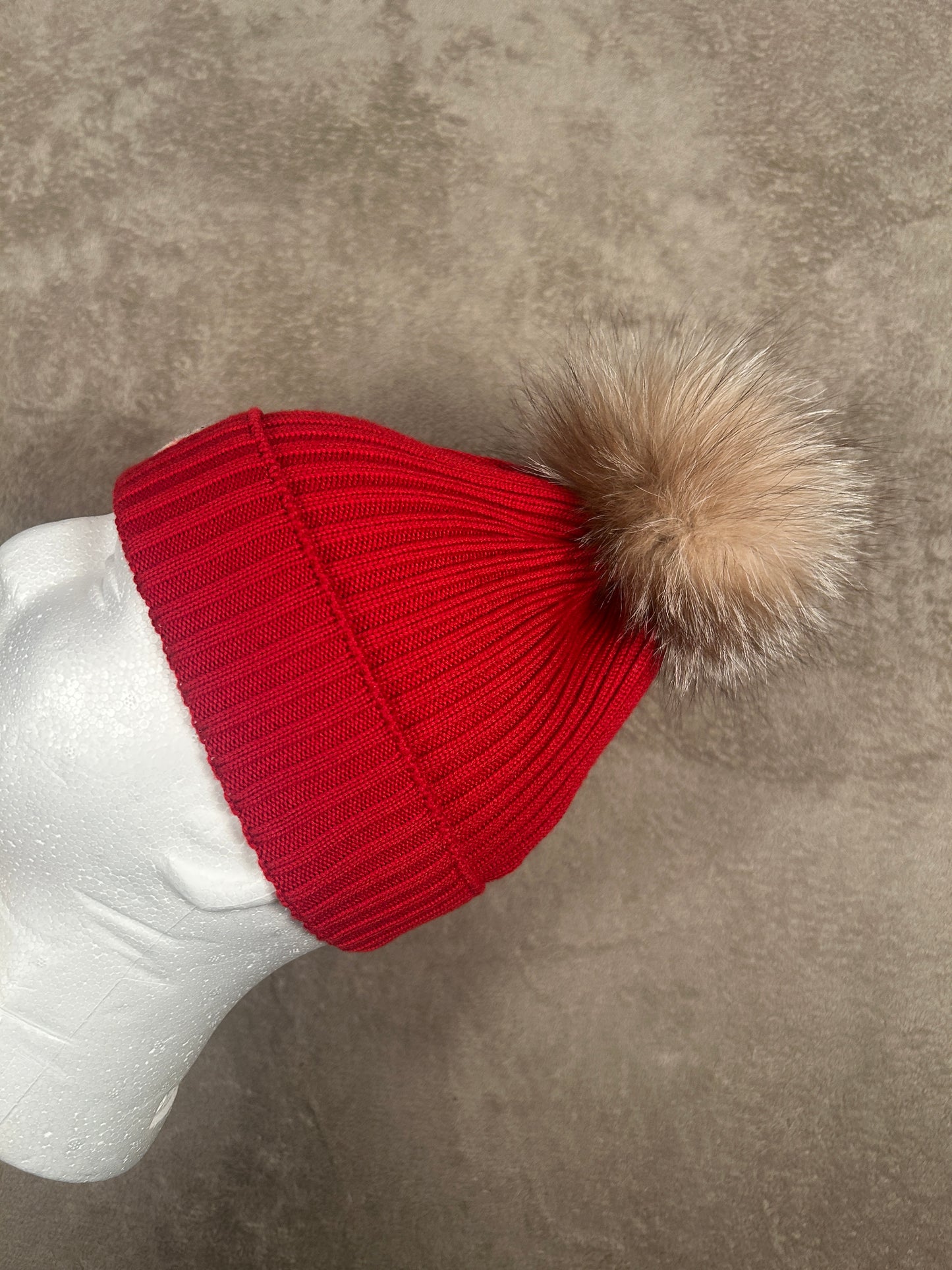 Moncler Women Pom Beanie (Fits Small)