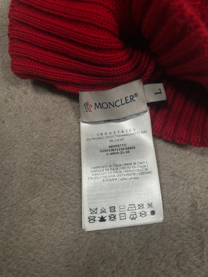 Moncler Women Pom Beanie (Fits Small)