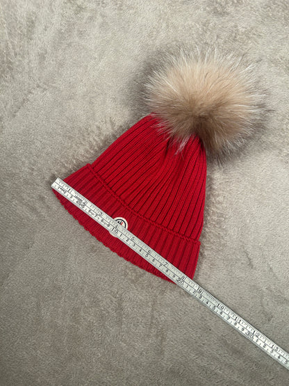 Moncler Women Pom Beanie (Fits Small)