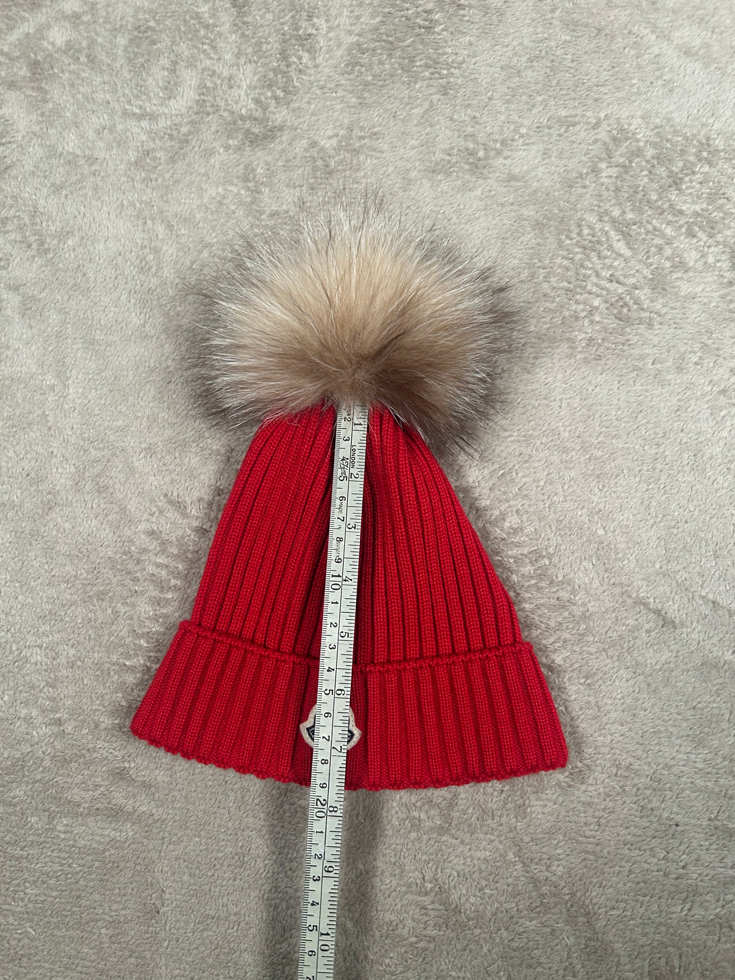 Moncler Women Pom Beanie (Fits Small)