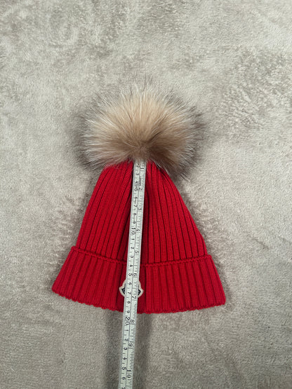 Moncler Women Pom Beanie (Fits Small)