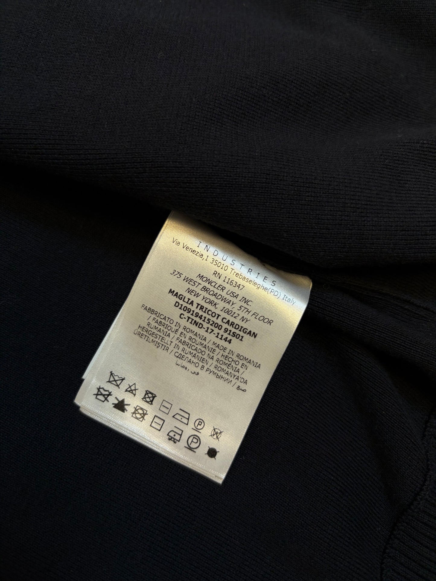 Moncler Hooded Cardigan (Fits L/XL)