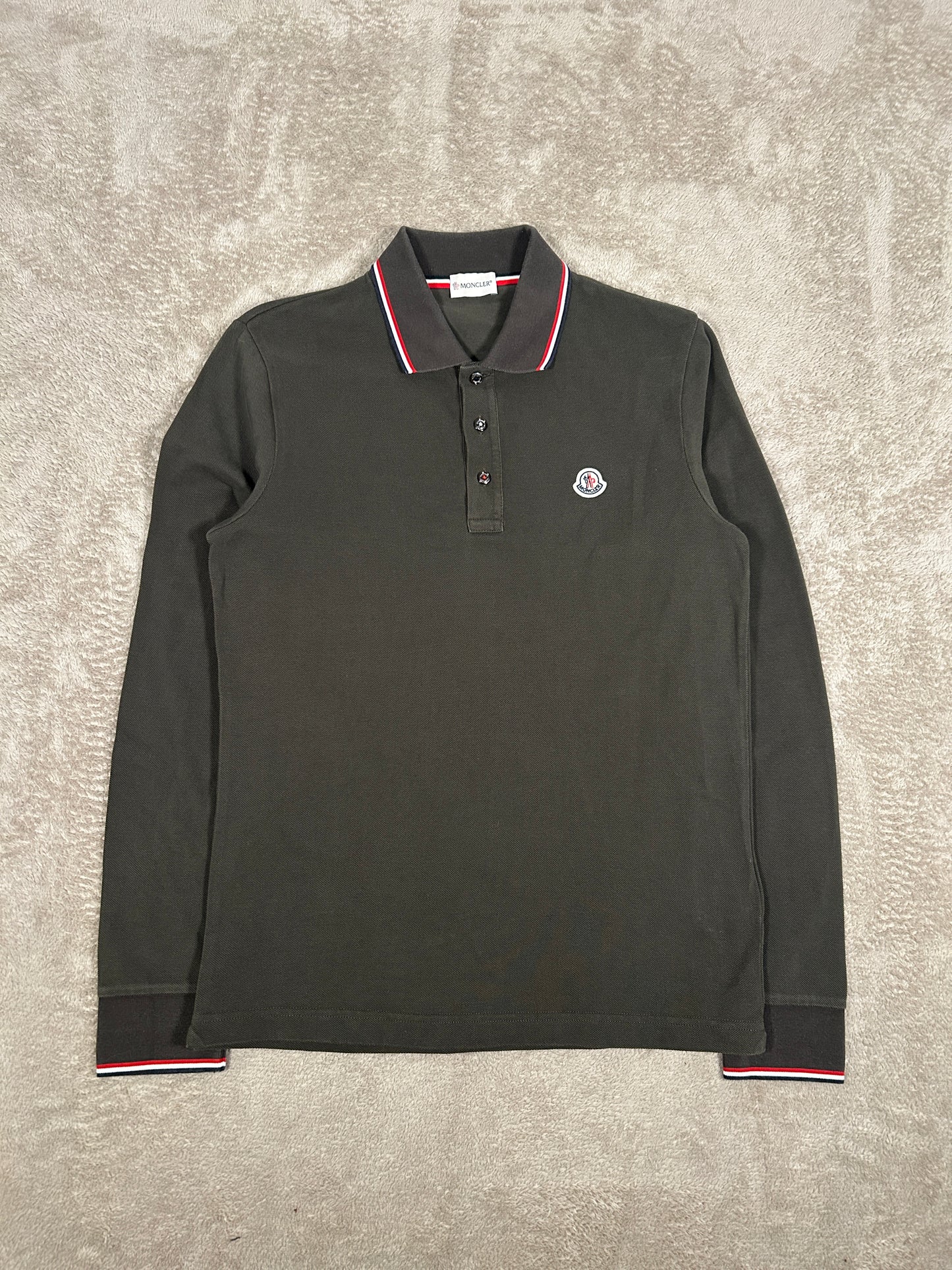 Moncler Long sleeve Polo Shirt Fits (XS-S)