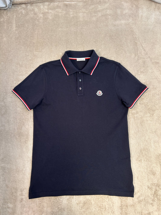 Moncler Tricolour Polo Shirt