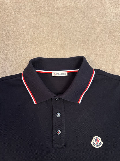 Moncler Tricolour Polo Shirt