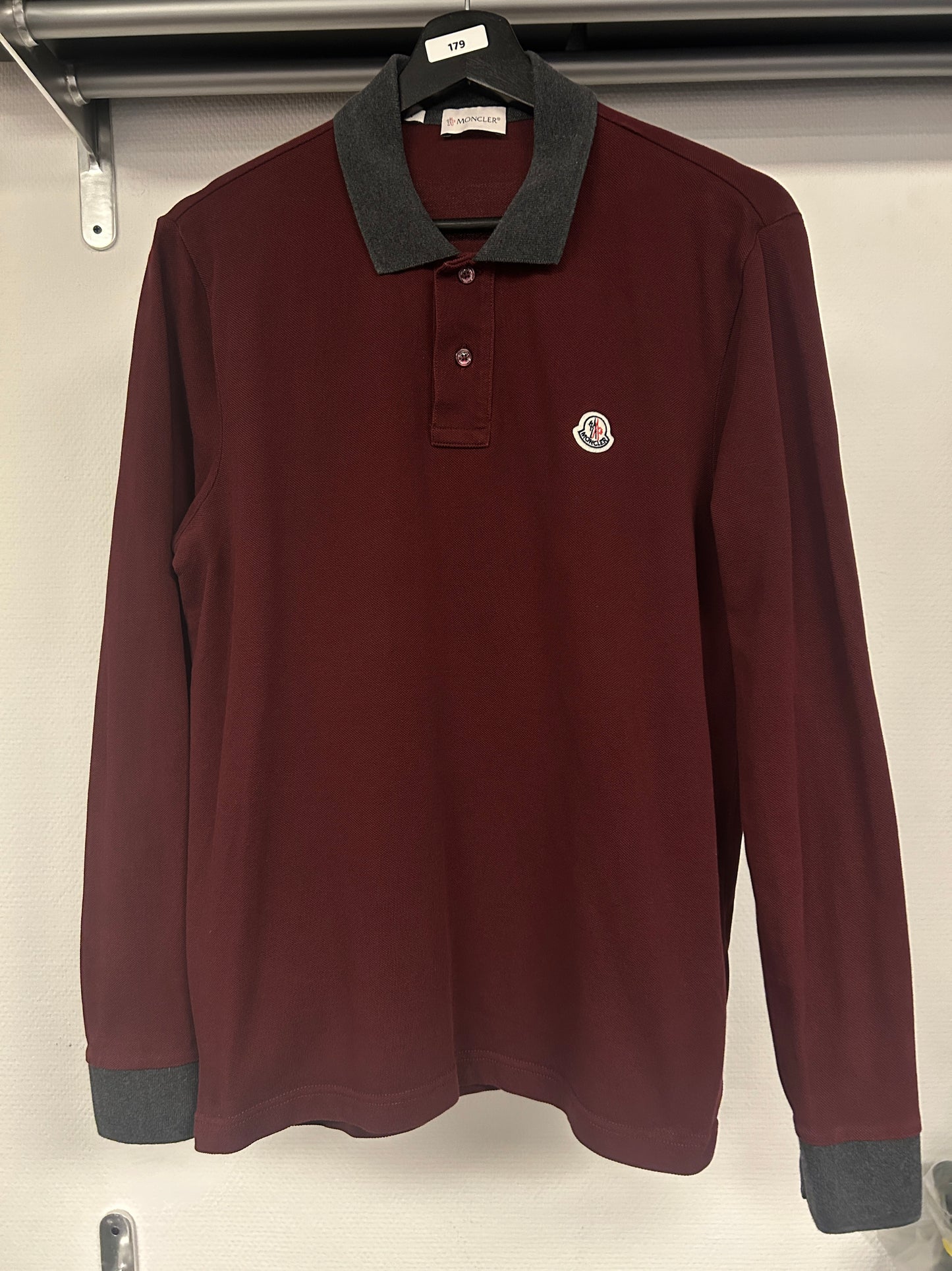 Moncler Longsleeve Polo Shirt 179