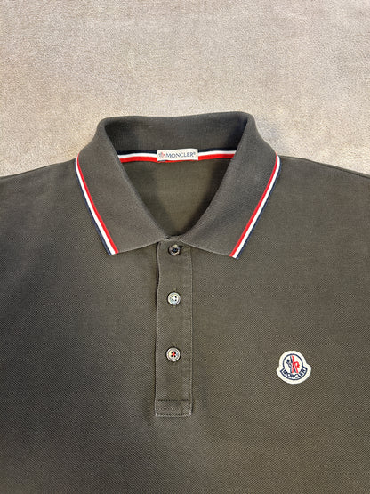 Moncler Tricolour Polo Shirt