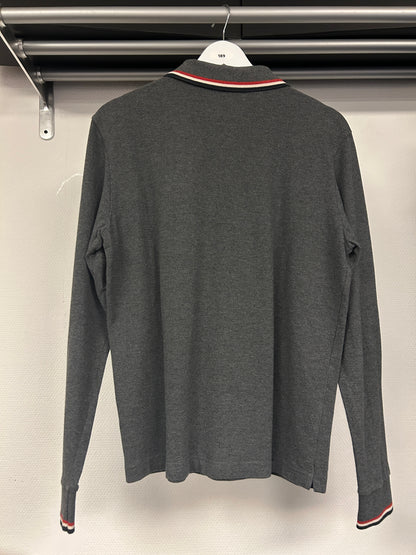 Moncler Tricolour Long sleeve Polo Shirt 187