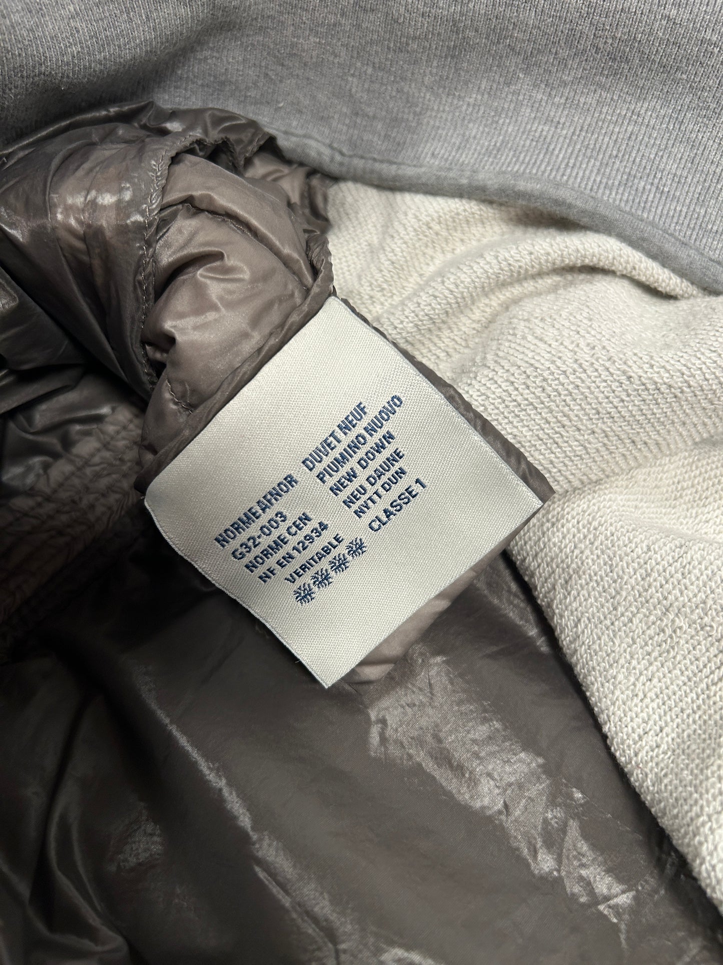 Moncler Hooded Down Cardigan (Fits Small)