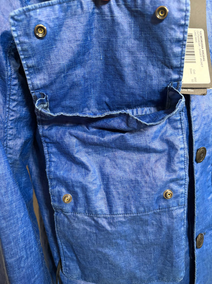 CP Company Lino Wax Blå Jacka