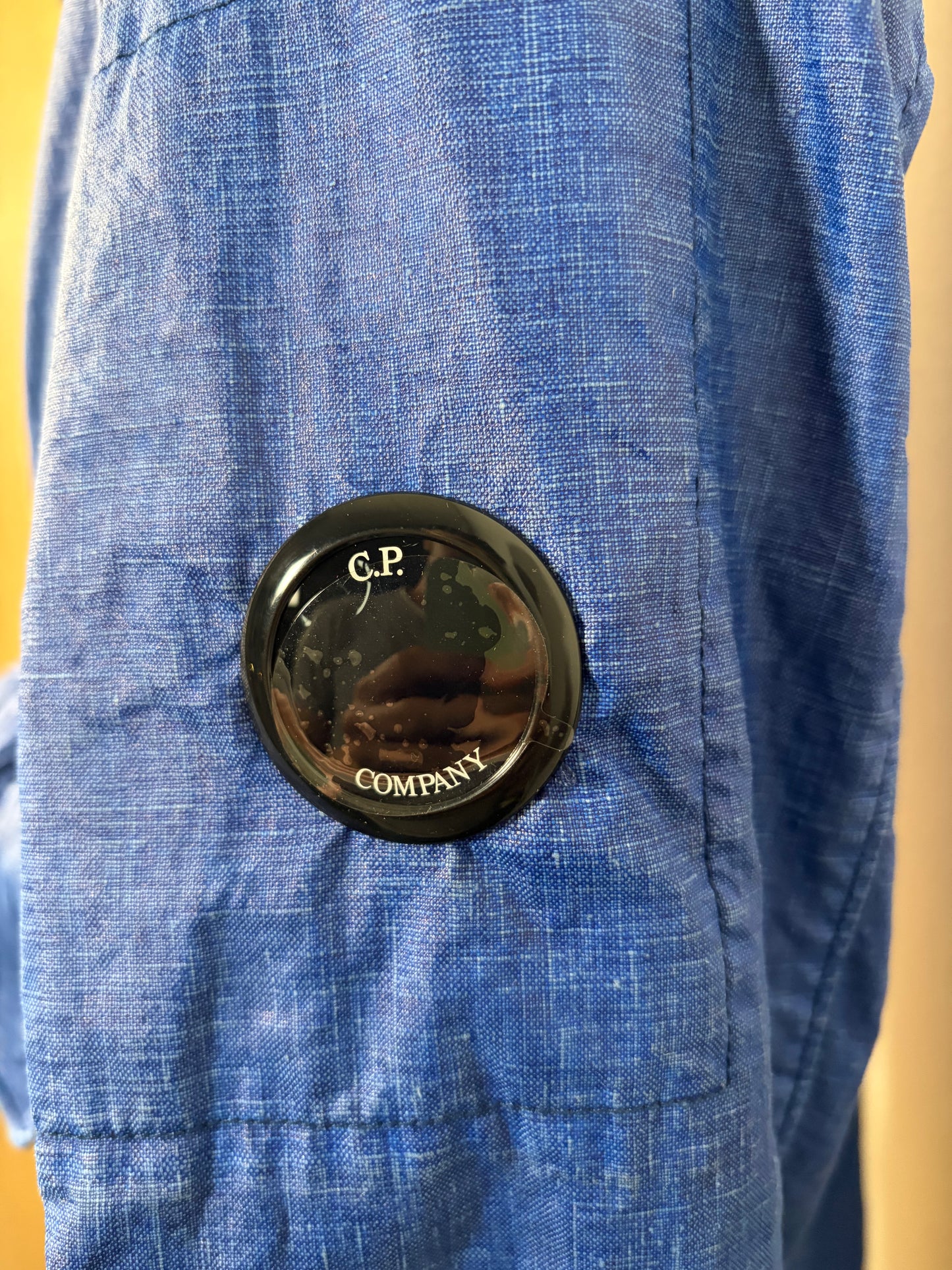 CP Company Lino Wax Blå Jacka
