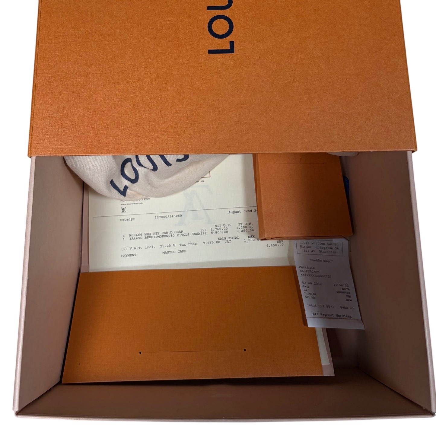 Louis Vuitton Rivoli High Top Sneakers