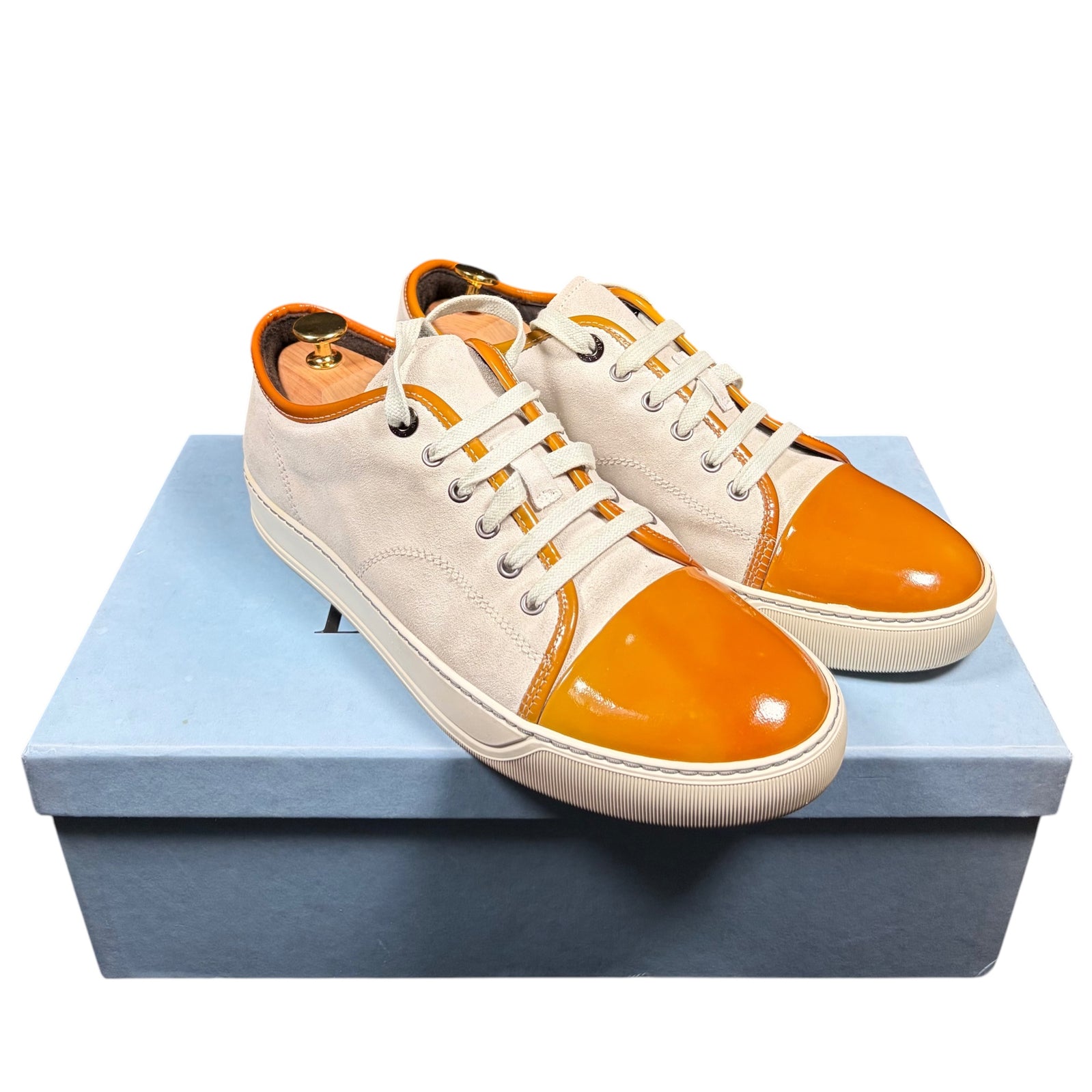Lanvin Toe Cap Sneakers