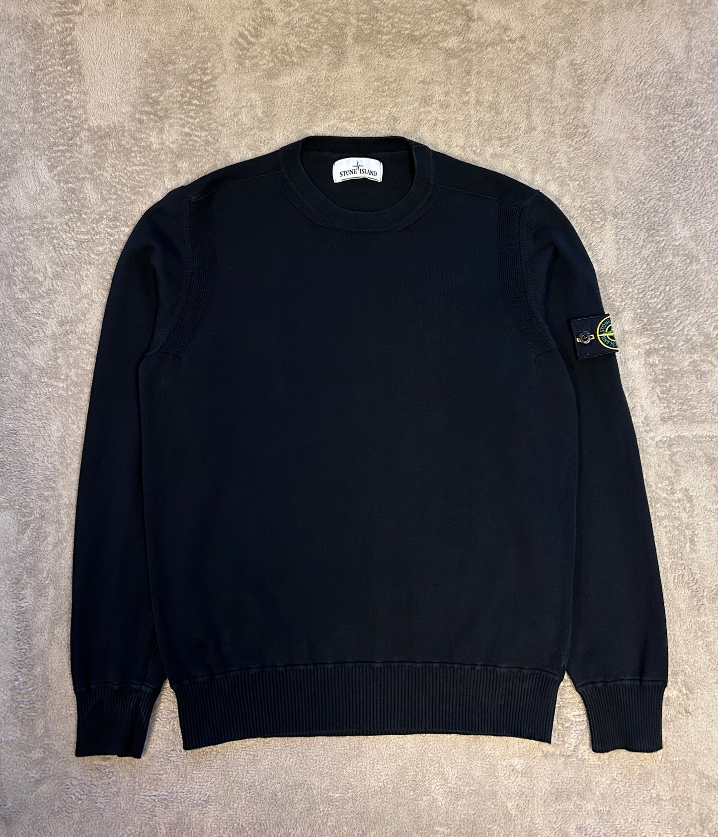 Stone Island Knitted Cotton Sweatshirt