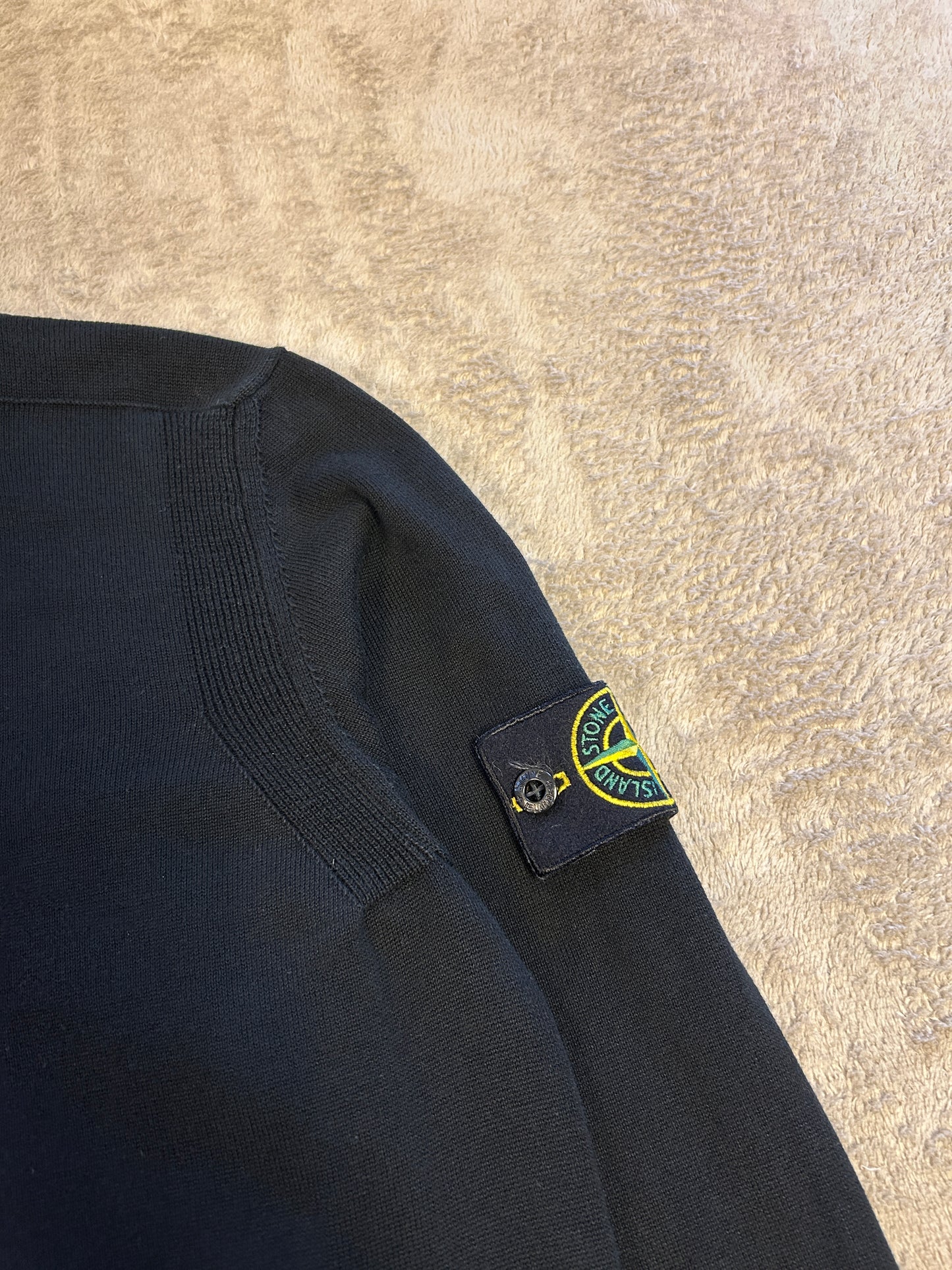 Stone Island Knitted Cotton Sweatshirt