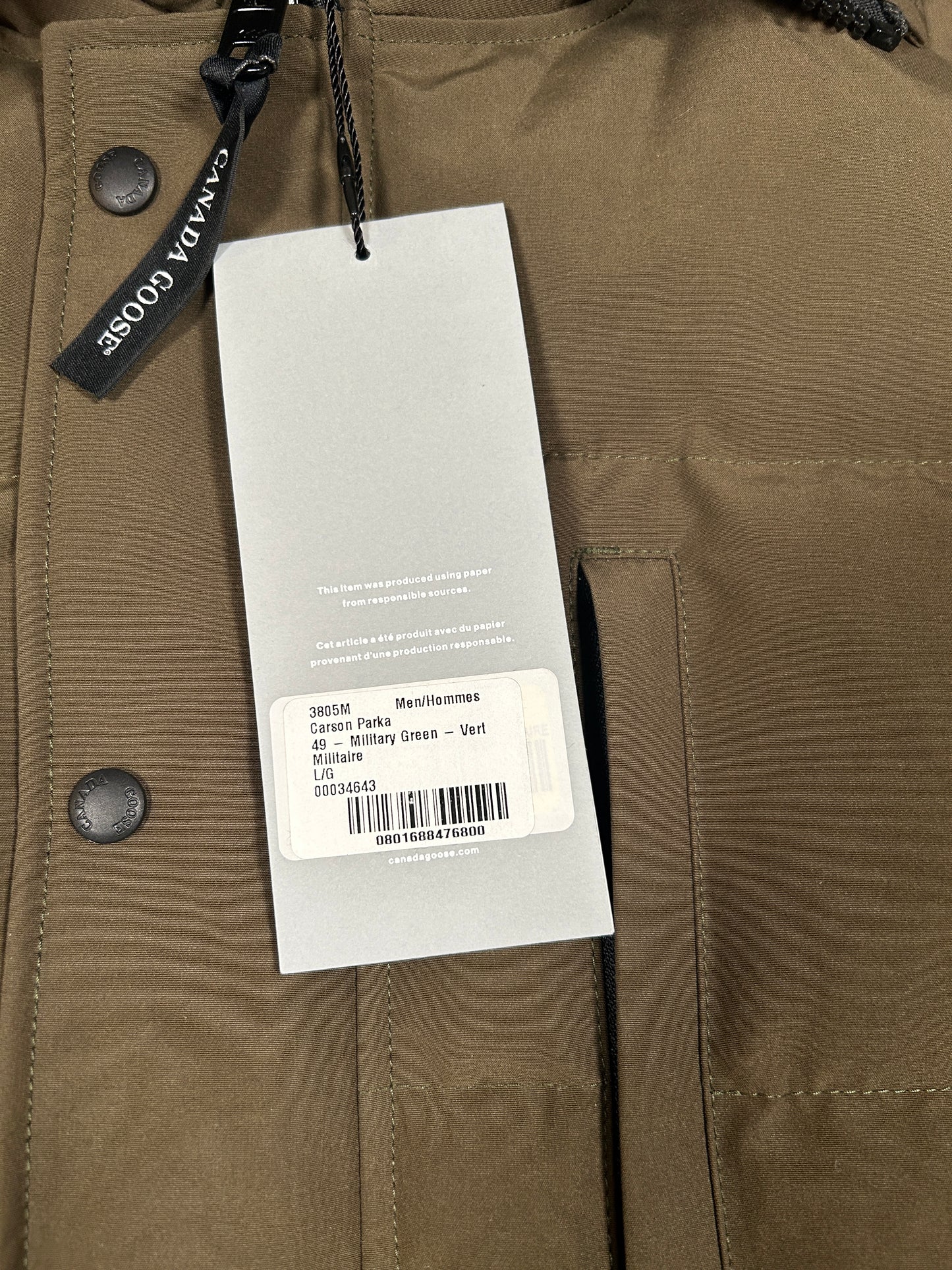 Canada Goose Carson Parka NEW