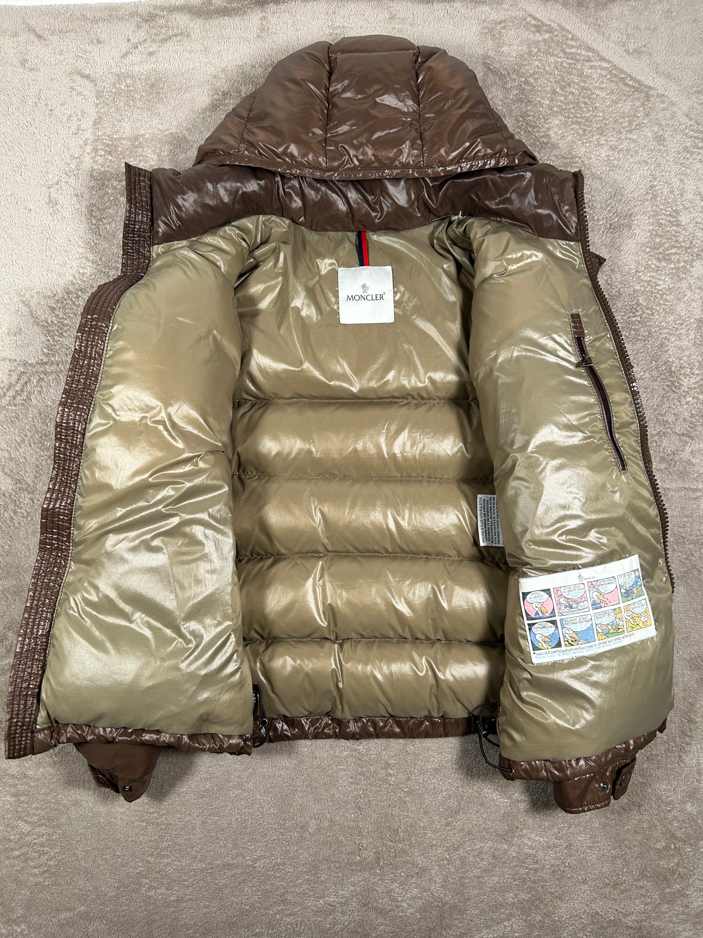 Moncler Maya Ljusbrun