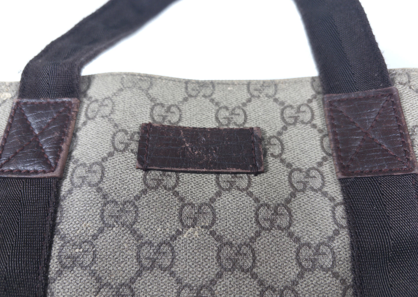 Gucci Supreme Canvas Tote Bag