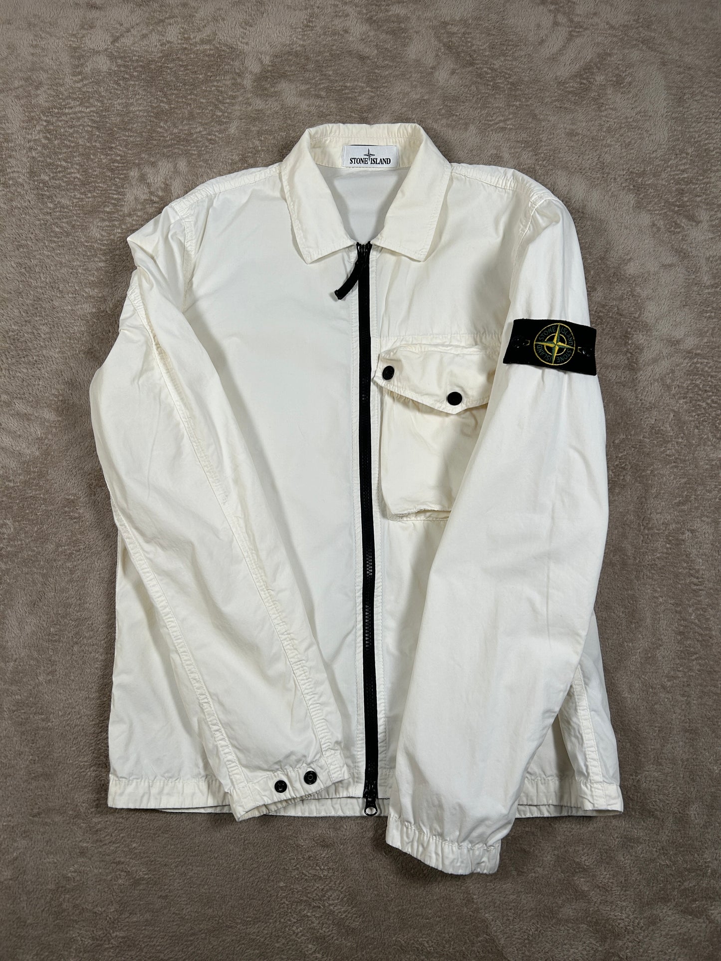 Stone Island Garment Dyed Overshirt