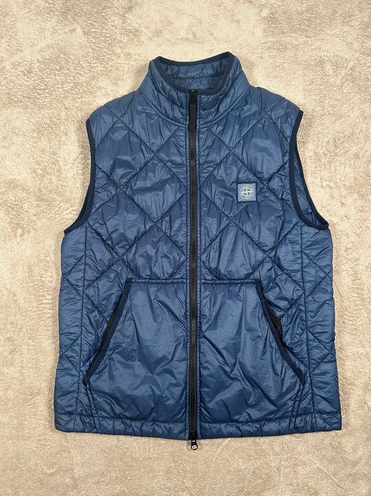 Stone Island Garment Dyed Quilted Micro Yarn Väst