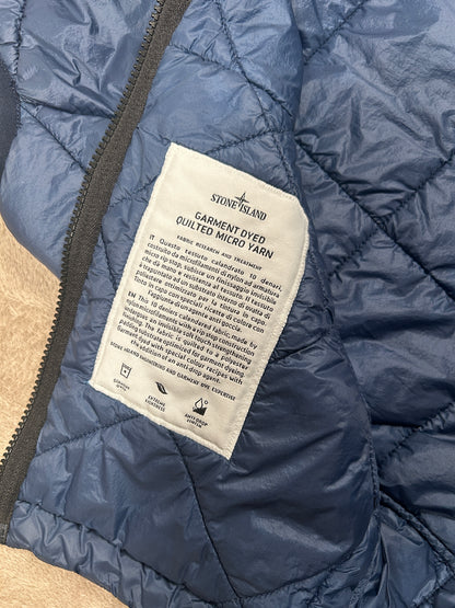 Stone Island Garment Dyed Quilted Micro Yarn Väst