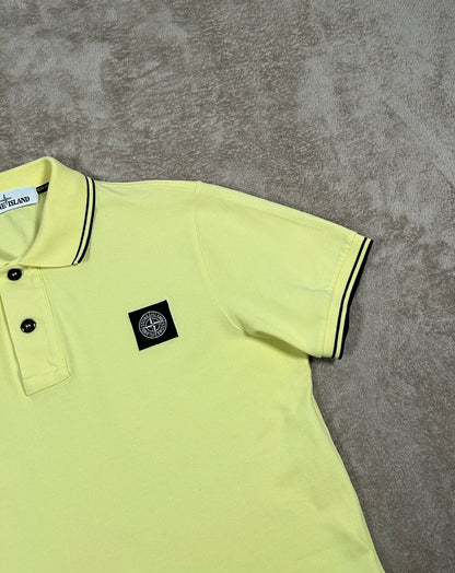 Stone Island pikétröja gul