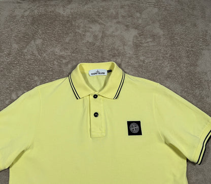 Stone Island pikétröja gul