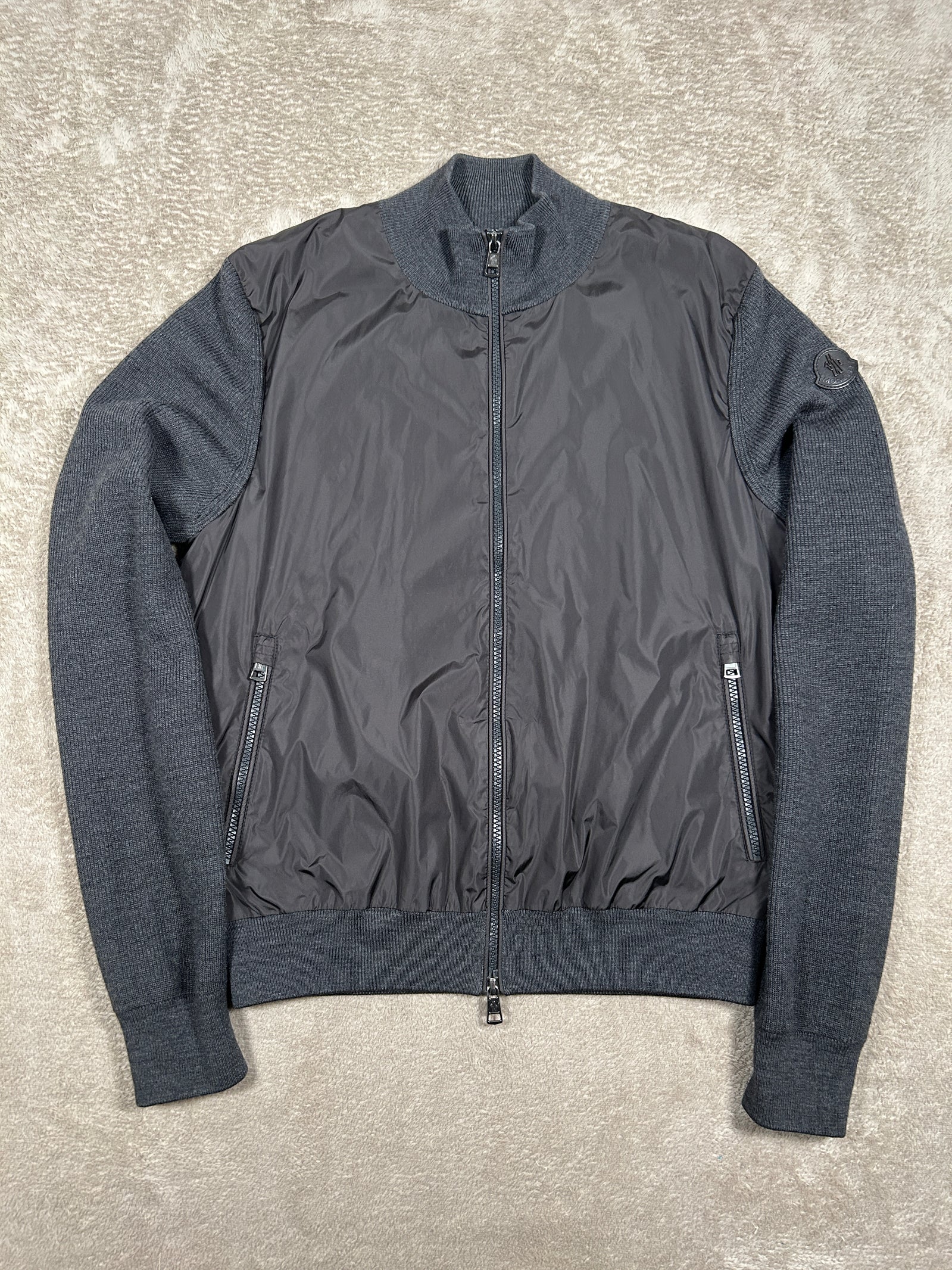 Moncler Hybrid Cardigan Svart Label