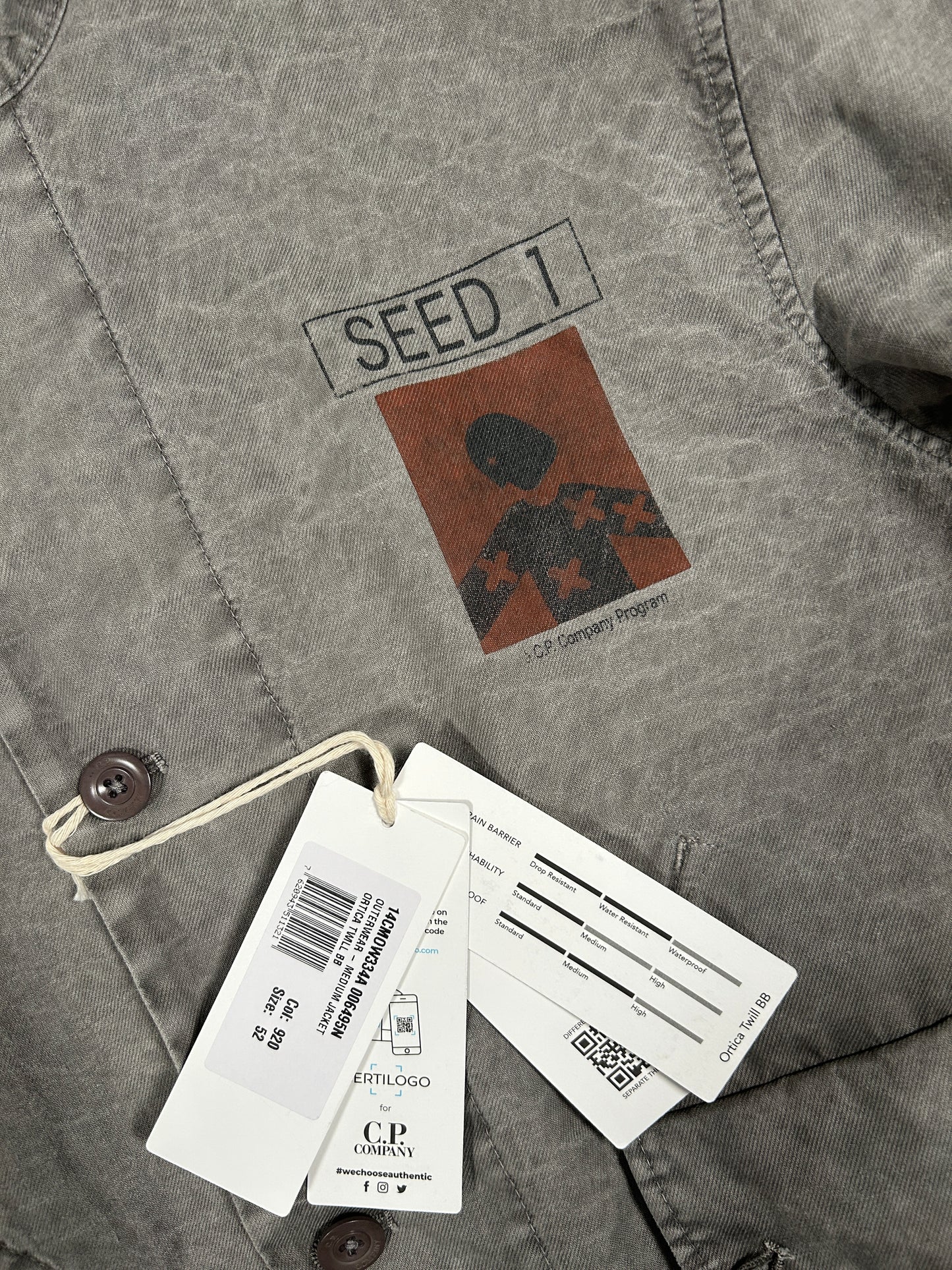 CP Company 2023 Ortica Twill BB Vändbar Skidglasögonjacka