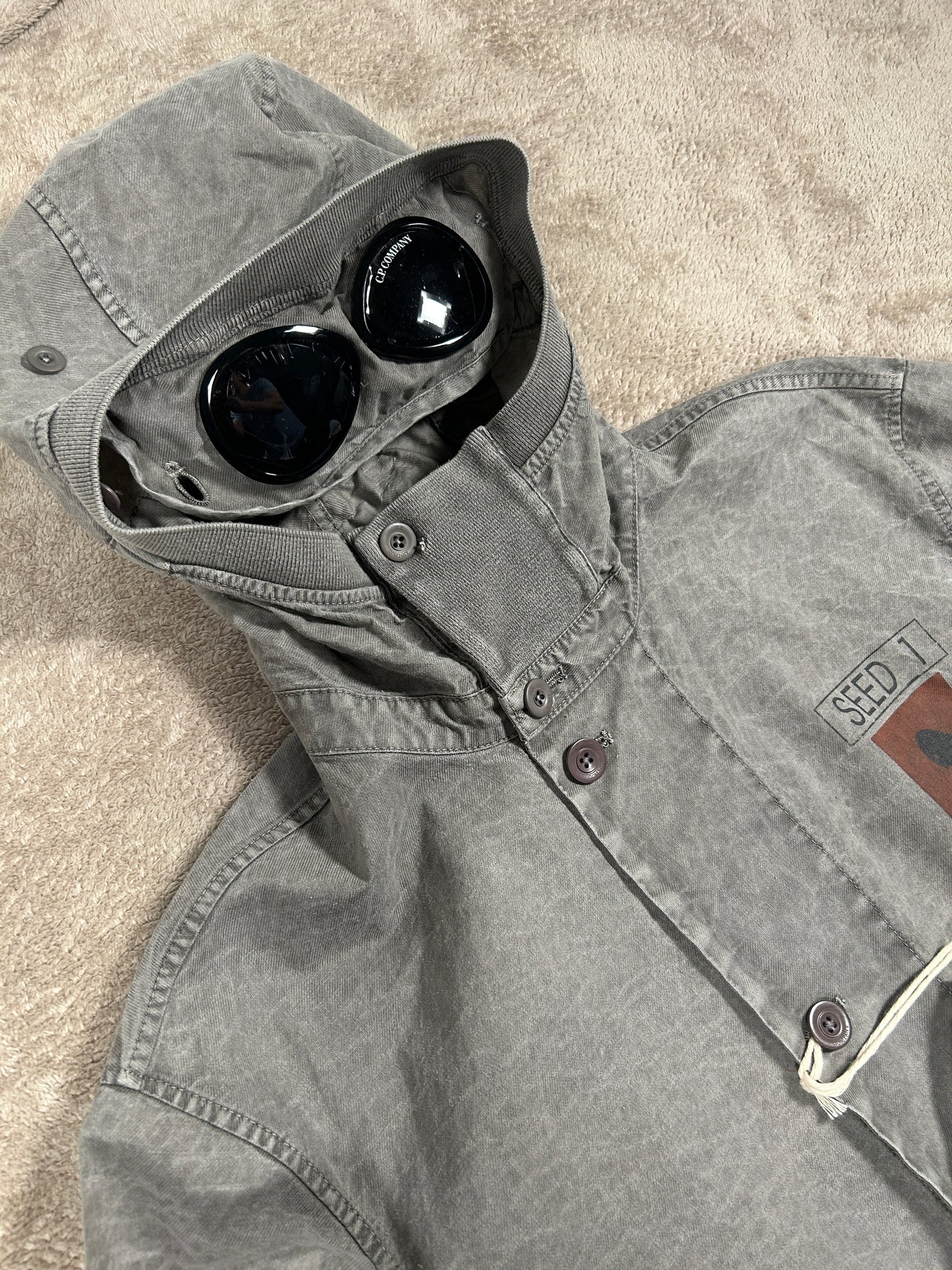 CP Company 2023 Ortica Twill BB Vändbar Skidglasögonjacka