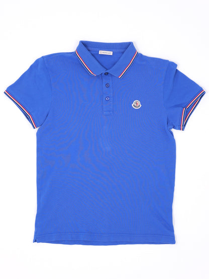 Moncler Tricolor Polo Shirt