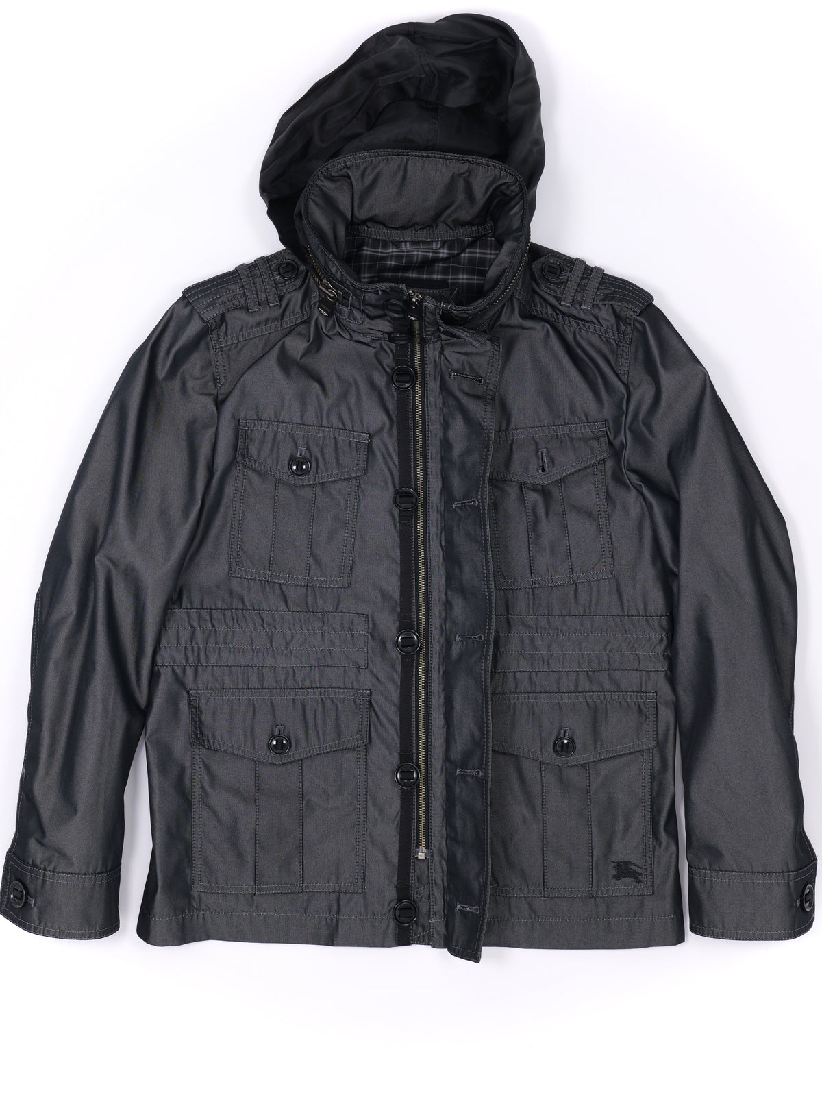 Burberry Check Field Jacket – image 2
