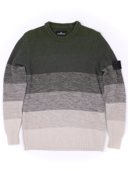 Stone Island Shadow Project Gradient Knit Sweatshirt