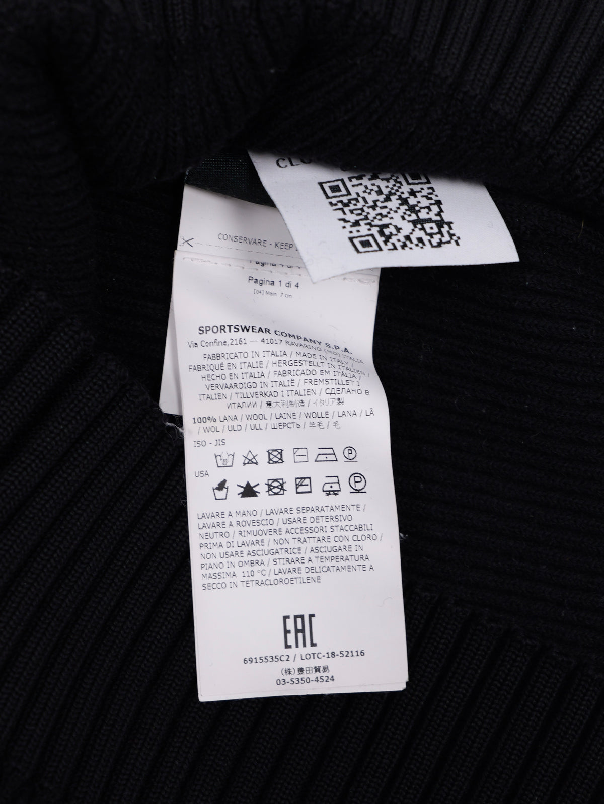 Stone Island Knitted Sweatshirt