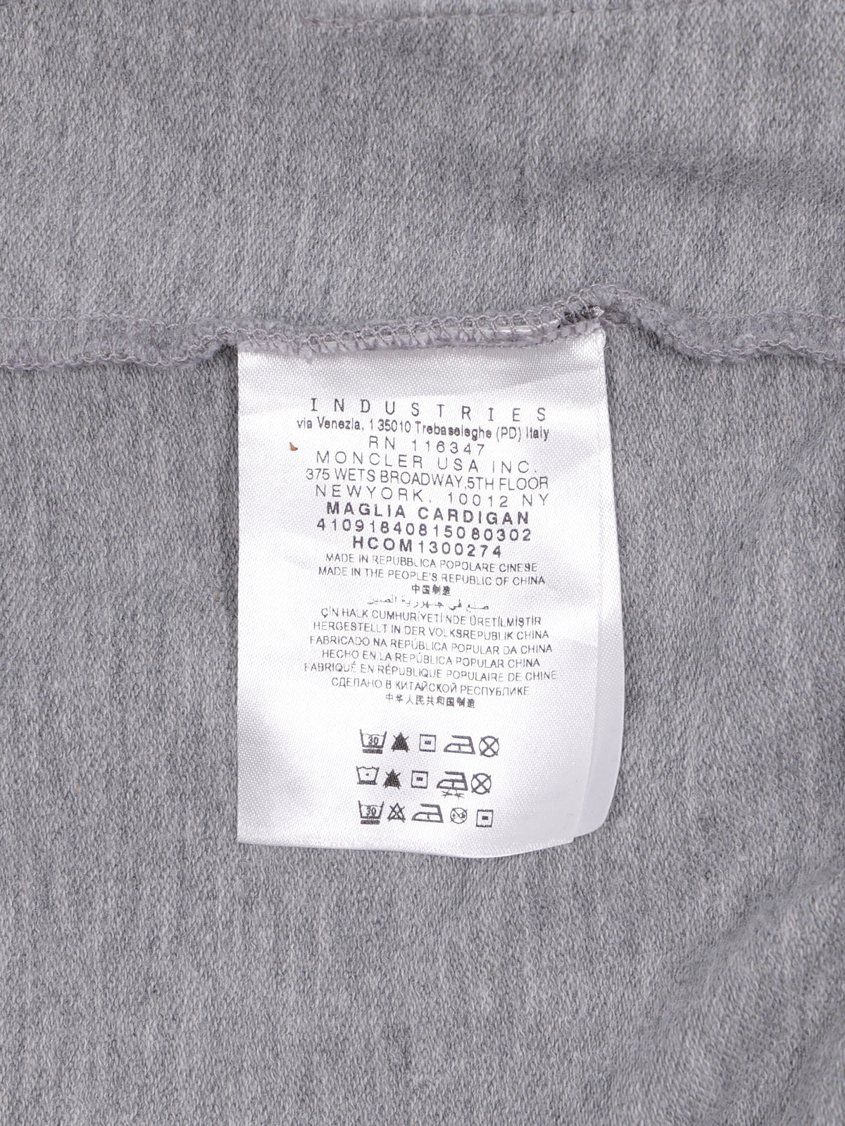 Moncler Tricolor Zip Hoodie Fits M/L – image 4
